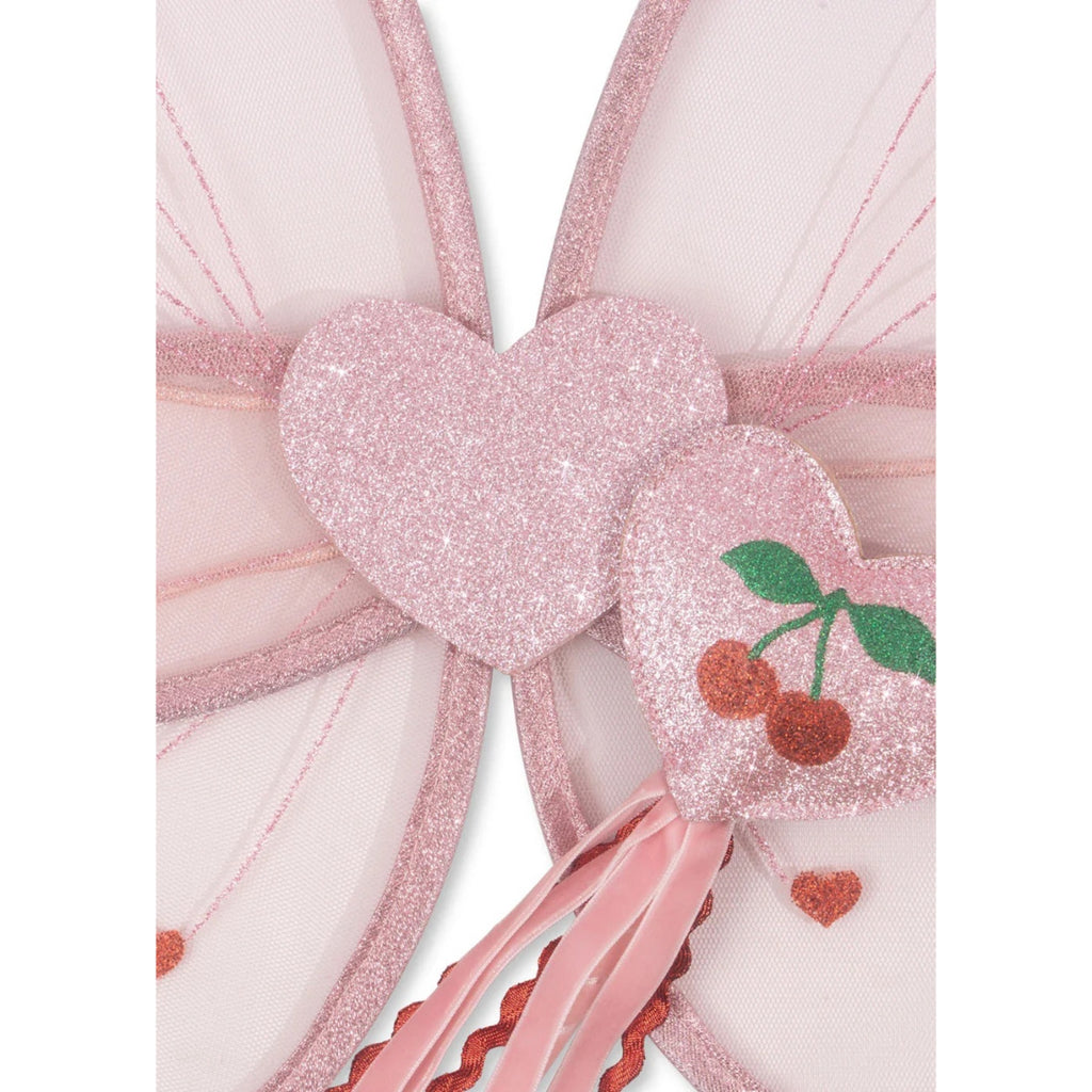 FAIRY WINGS + WAND SET - MELLOW ROSE