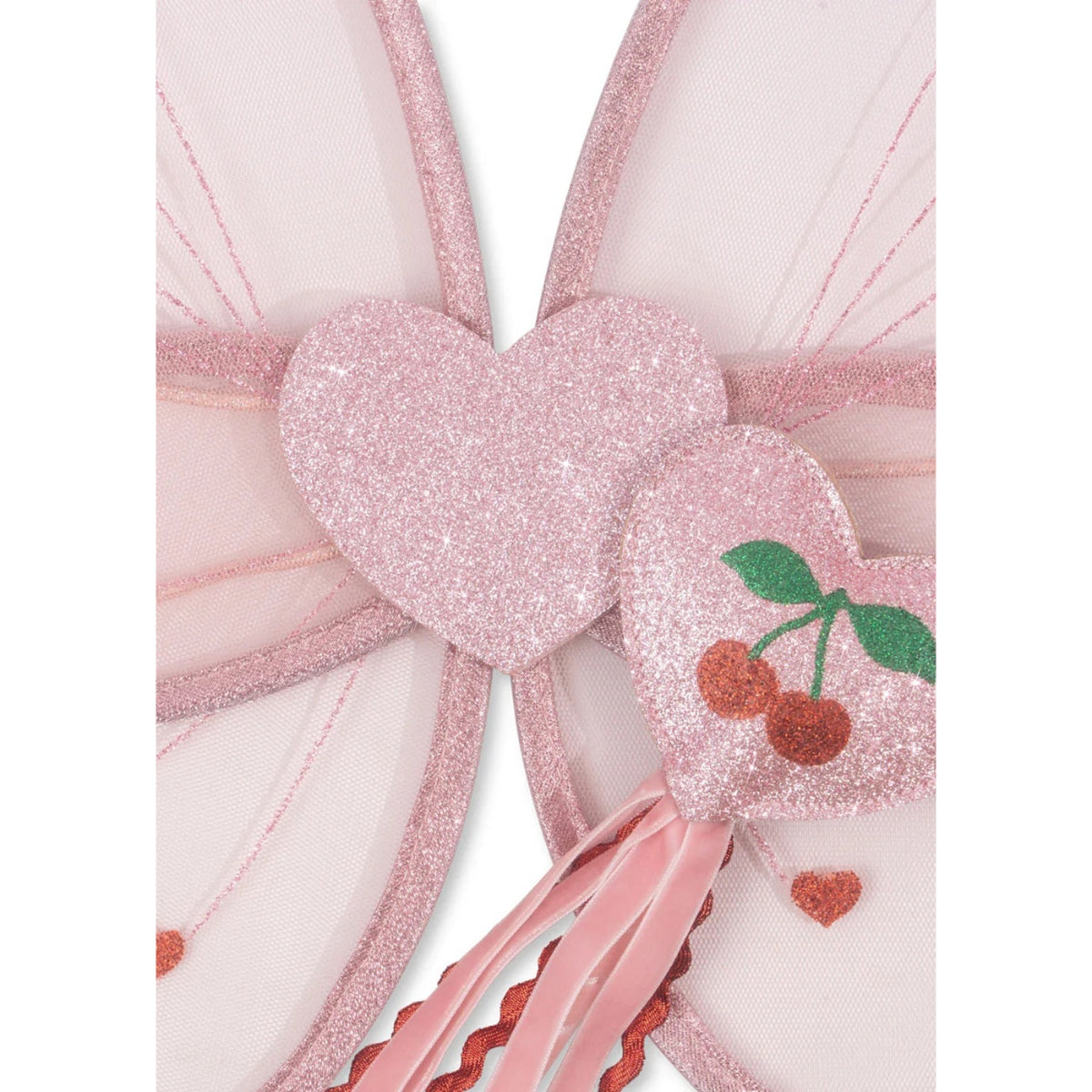 FAIRY WINGS + WAND SET - MELLOW ROSE