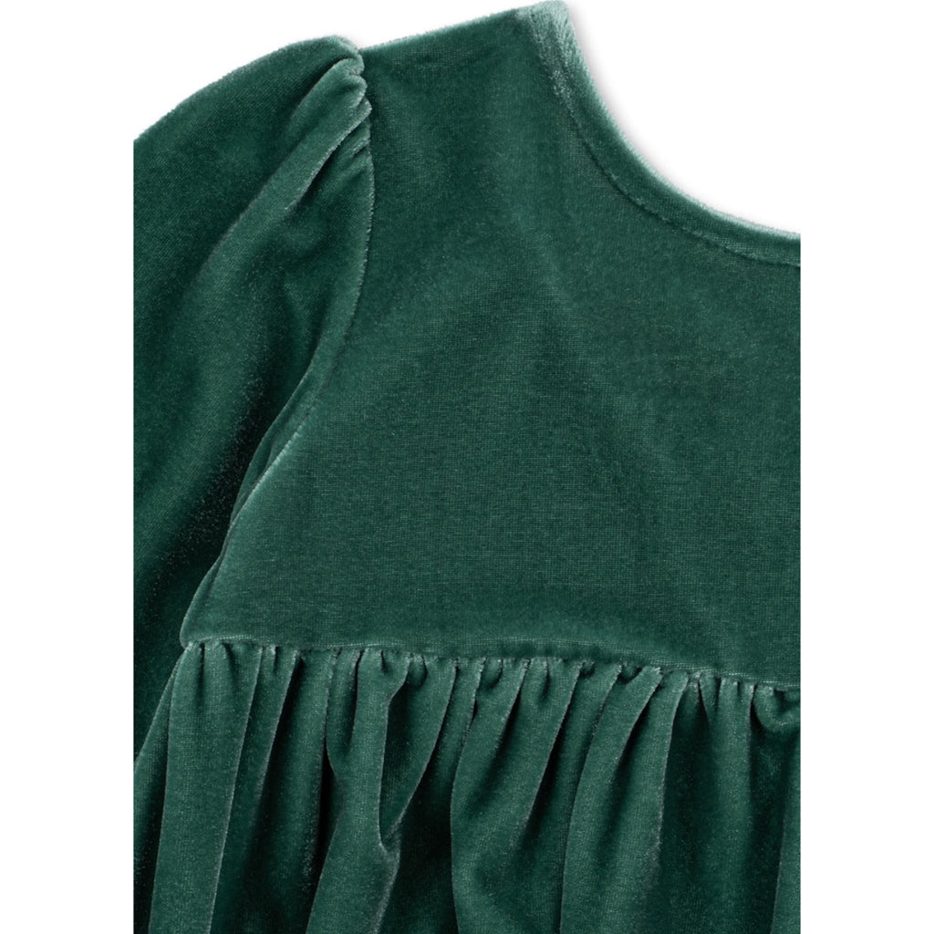 GIA BOW DRESS - FIR
