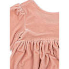 GIA BOW DRESS - MELLOW ROSE