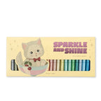 GLITTER MARKER PEN SET (24 PIECES)