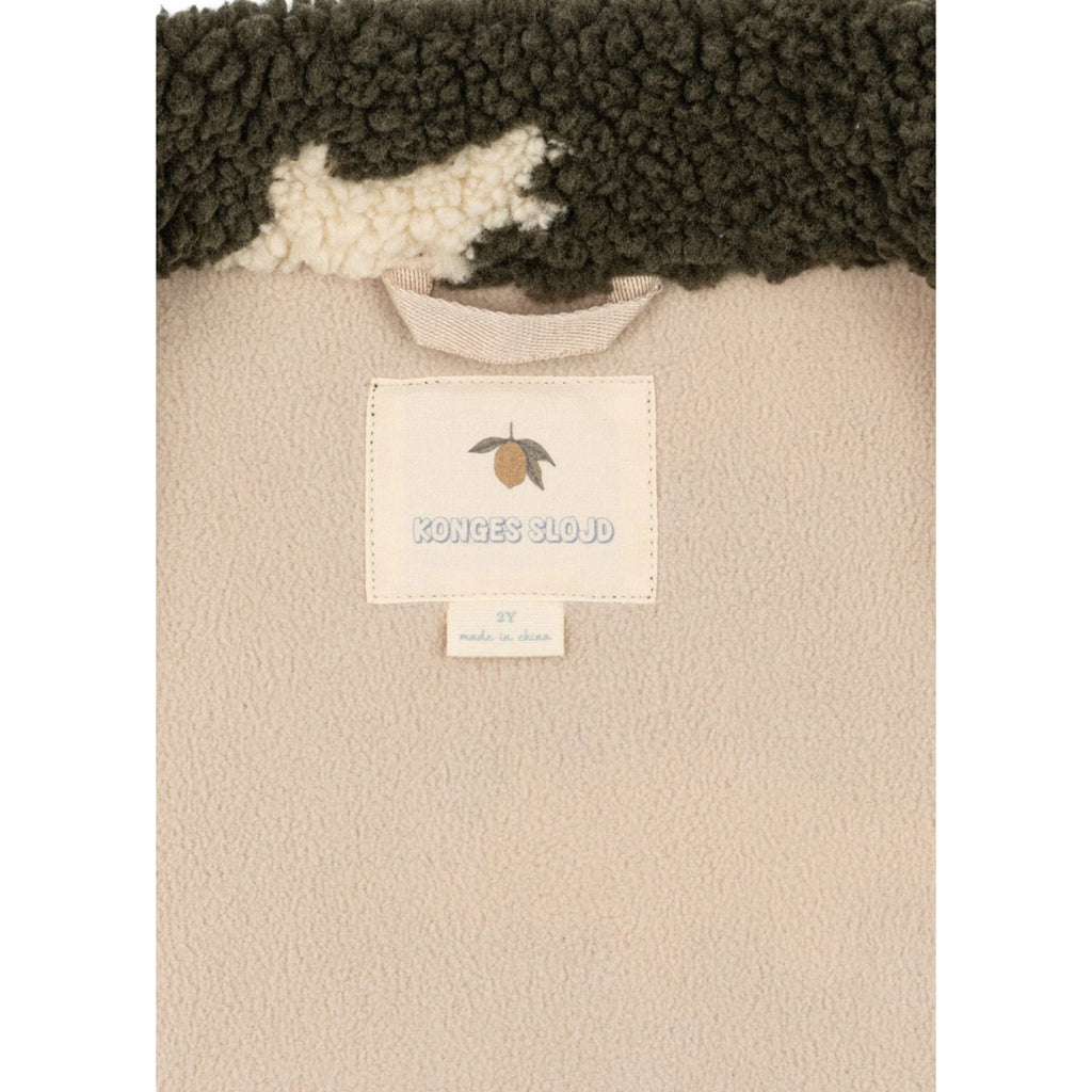 JODY TEDDY JACKET - DINO SILHOUETTE