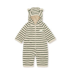 JODY TEDDY ONESIE - ERBA STRIPE