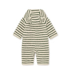 JODY TEDDY ONESIE - ERBA STRIPE