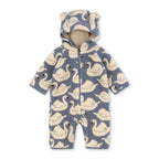 JODY TEDDY ONESIE - SWAN