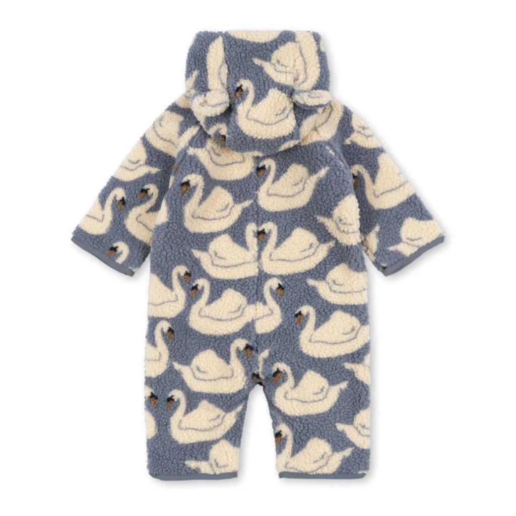JODY TEDDY ONESIE - SWAN