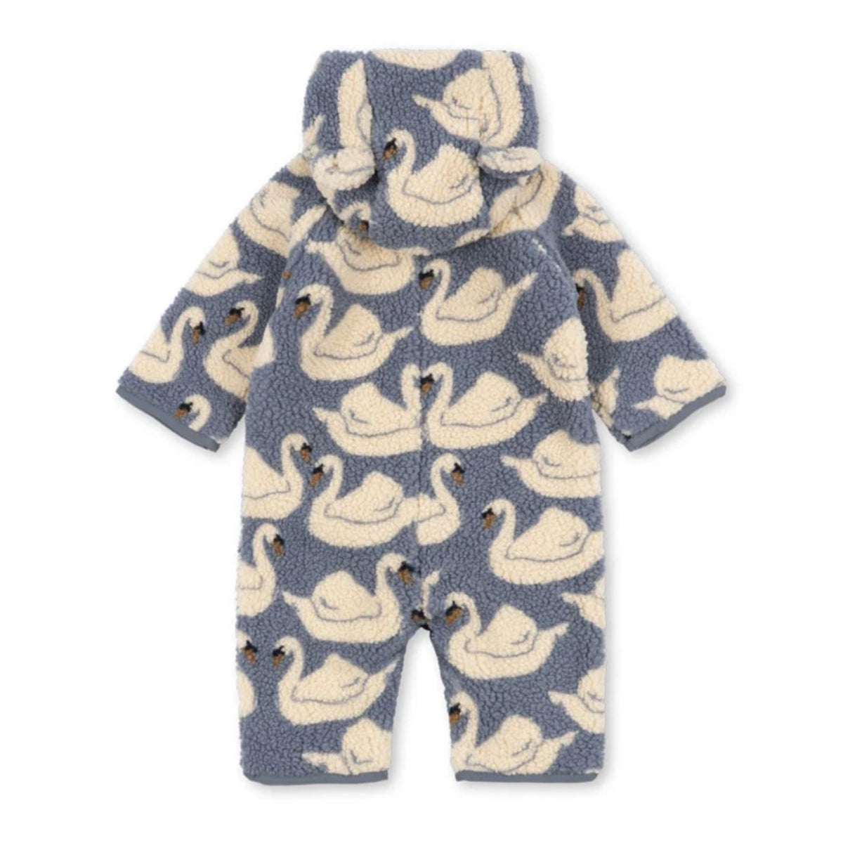 JODY TEDDY ONESIE - SWAN