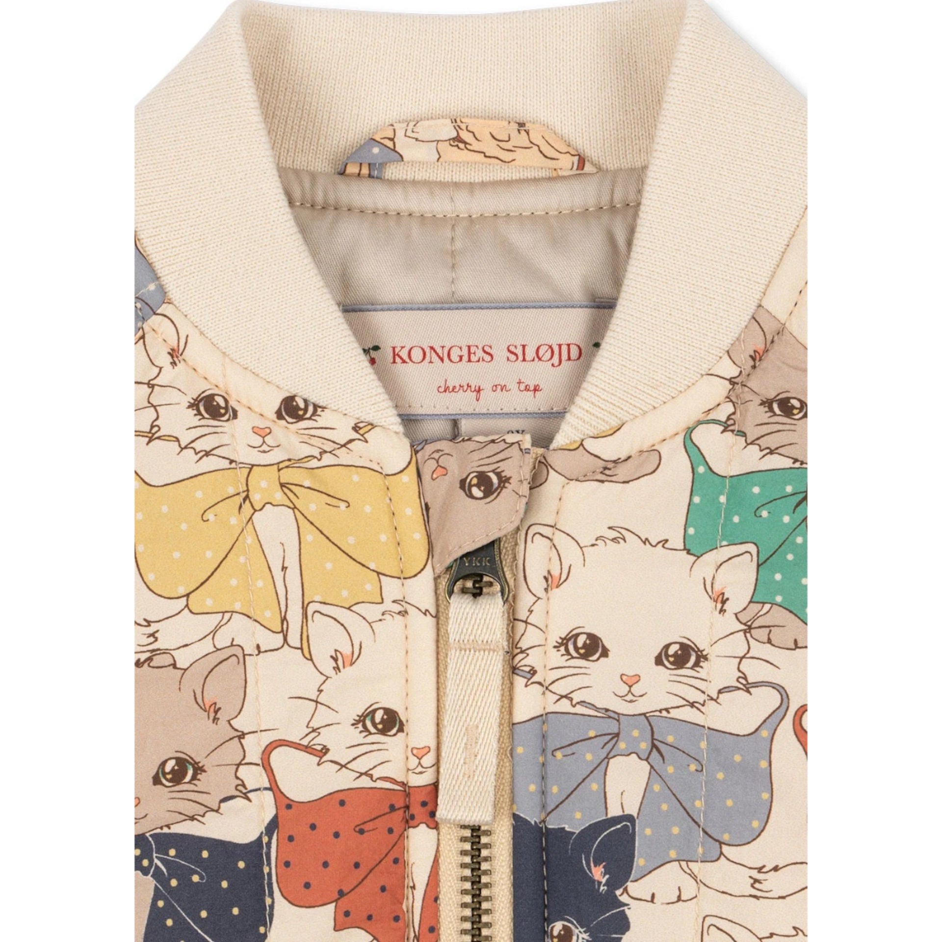 JUNO PRINTED BOMBER JACKET - LIKE CATS AND DOGS