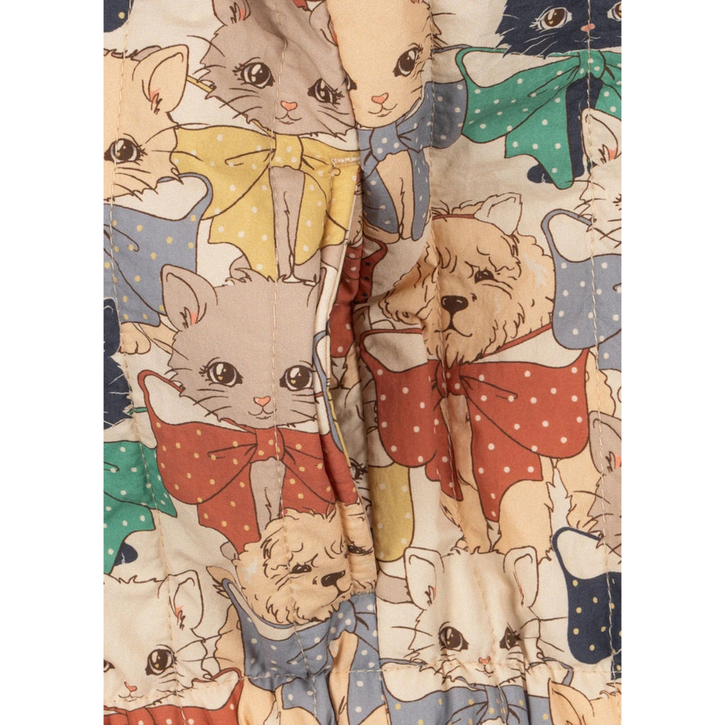 JUNO PRINTED BOMBER JACKET - LIKE CATS AND DOGS