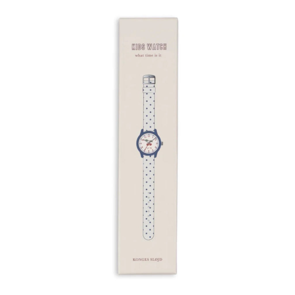 KIDS WATCH - CHERRY / DOT