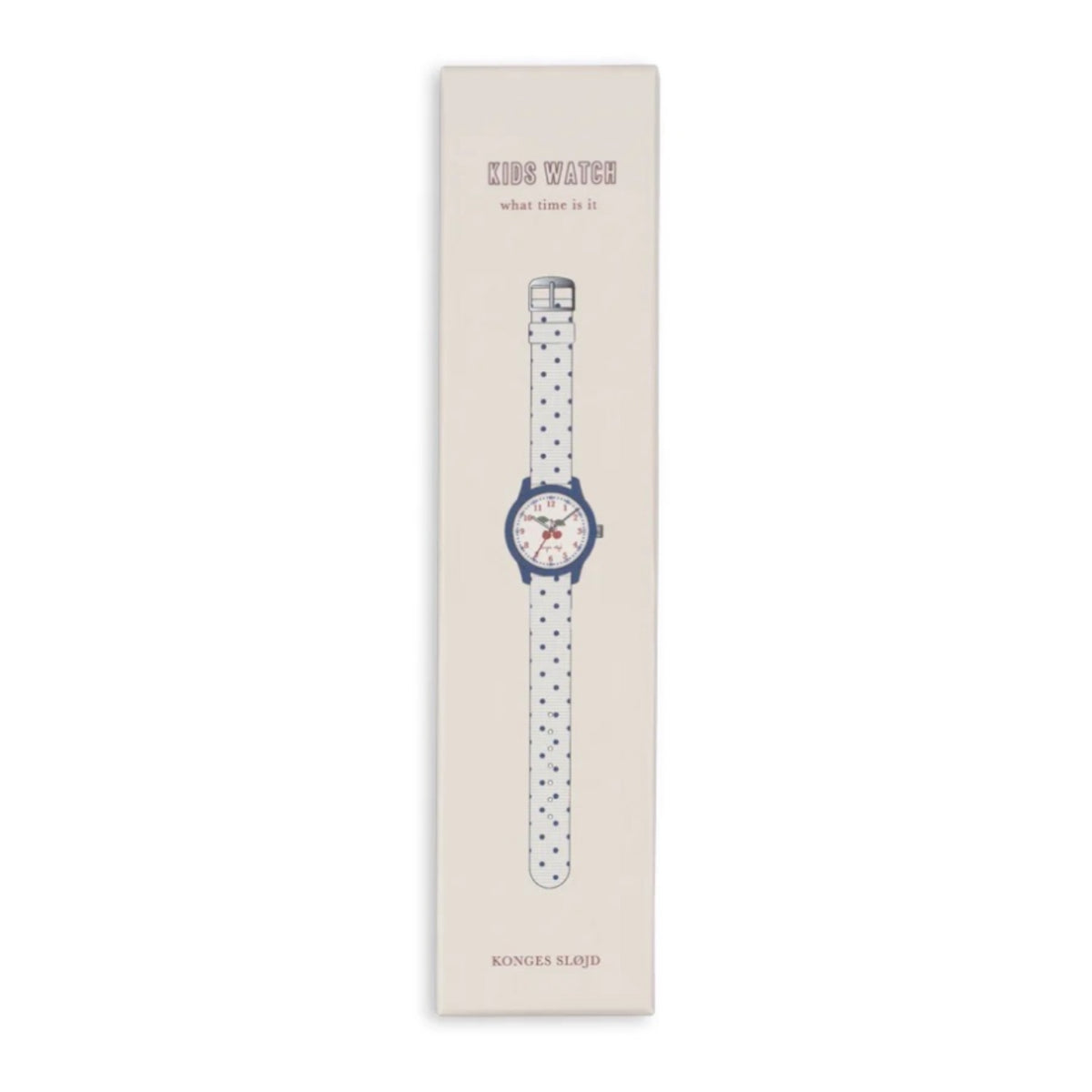 KIDS WATCH - CHERRY / DOT