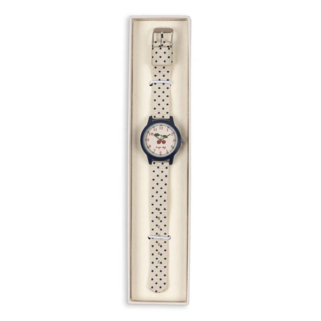 KIDS WATCH - CHERRY / DOT