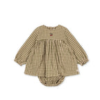 KIM ROMPER - AVOCADO CHECK
