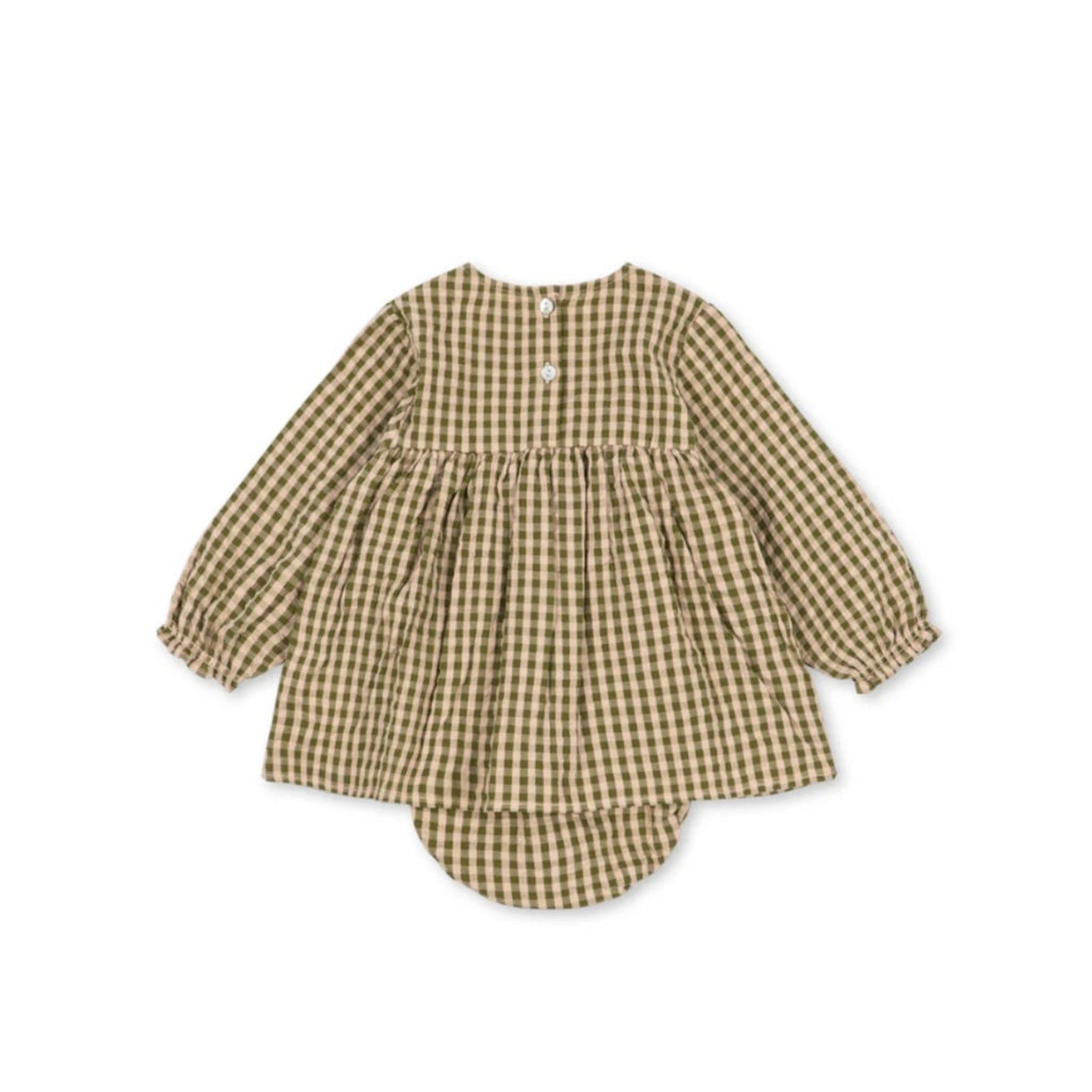 KIM ROMPER - AVOCADO CHECK