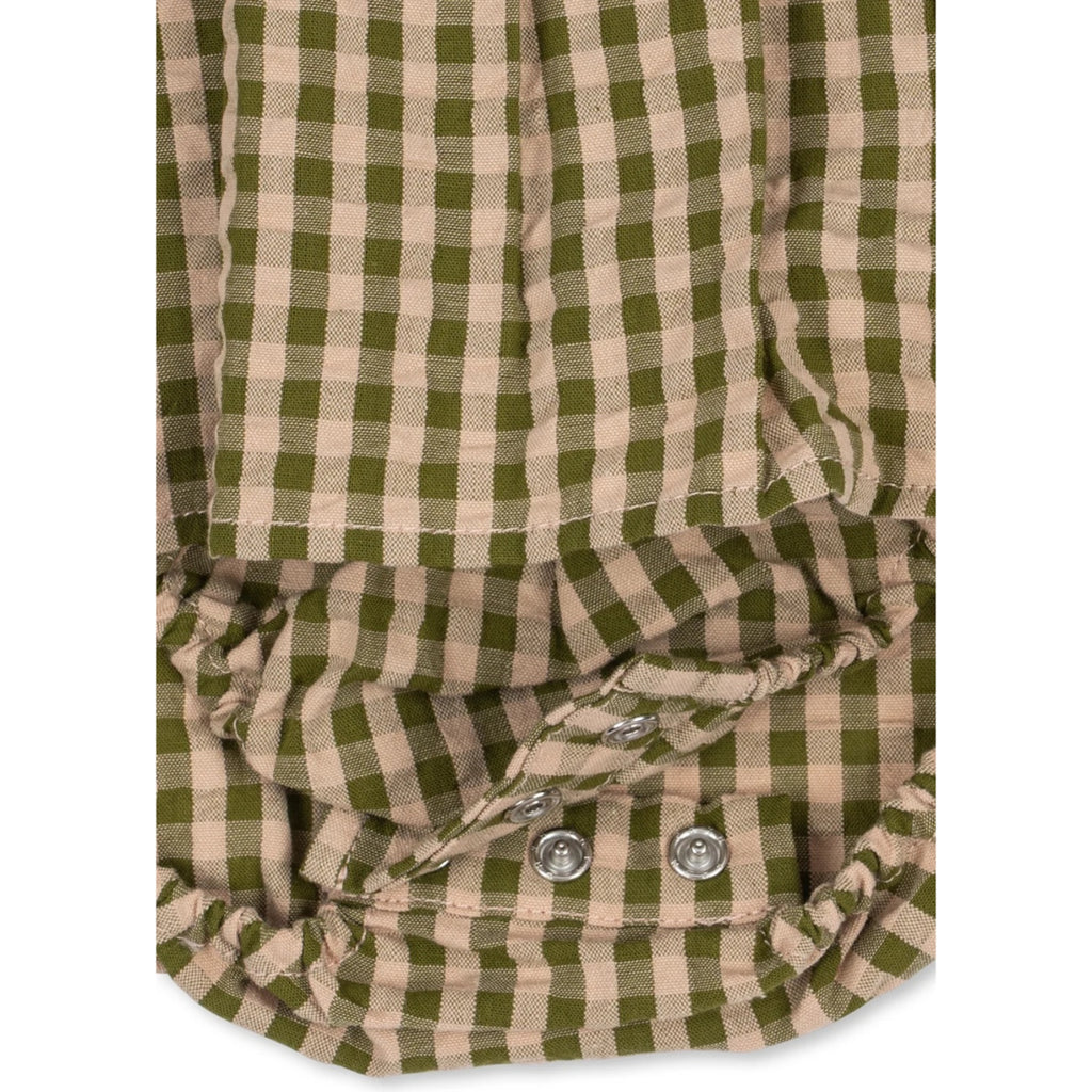 KIM ROMPER - AVOCADO CHECK