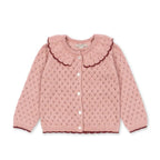 KNIT CARDIGAN - MELLOW ROSE