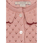 KNIT CARDIGAN - MELLOW ROSE