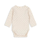 LONG SLEEVE NEWBORN BODY - BLUE DOT