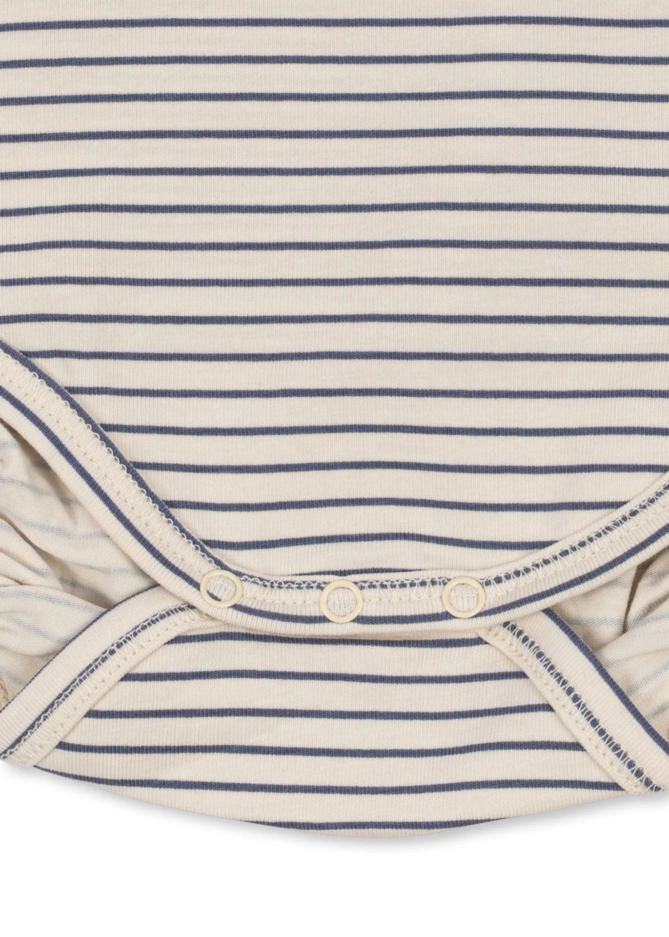 LONG SLEEVE NEWBORN BODY - STRIPE COMO