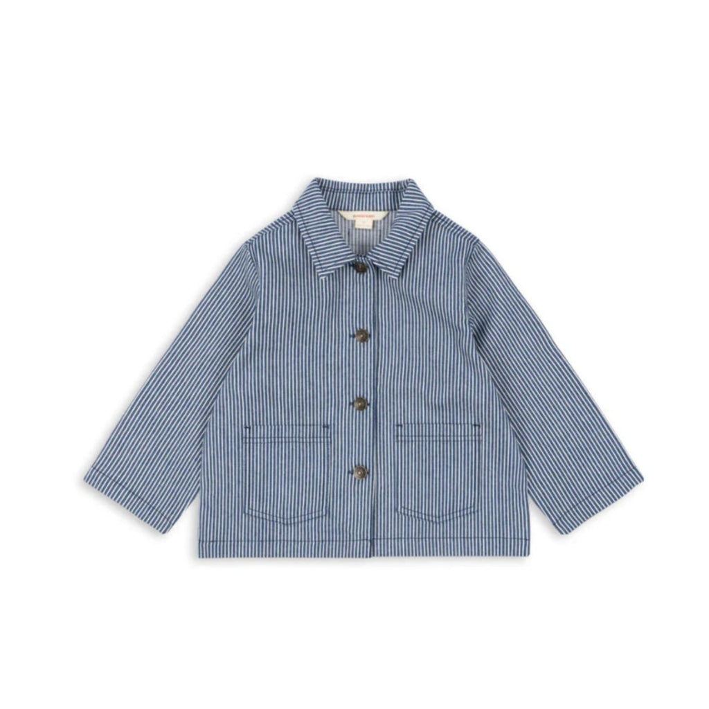 LUC JACKET - BLUE STRIPE