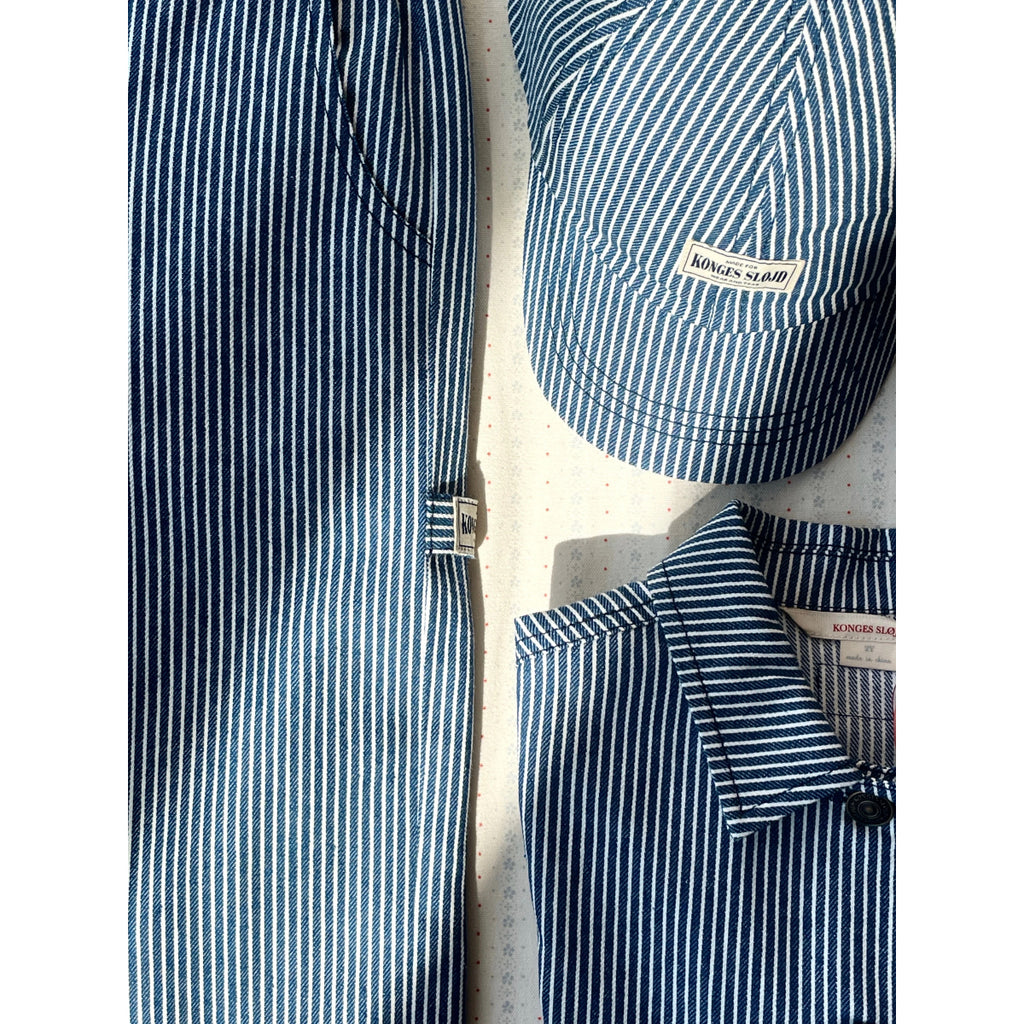 LUC JACKET - BLUE STRIPE