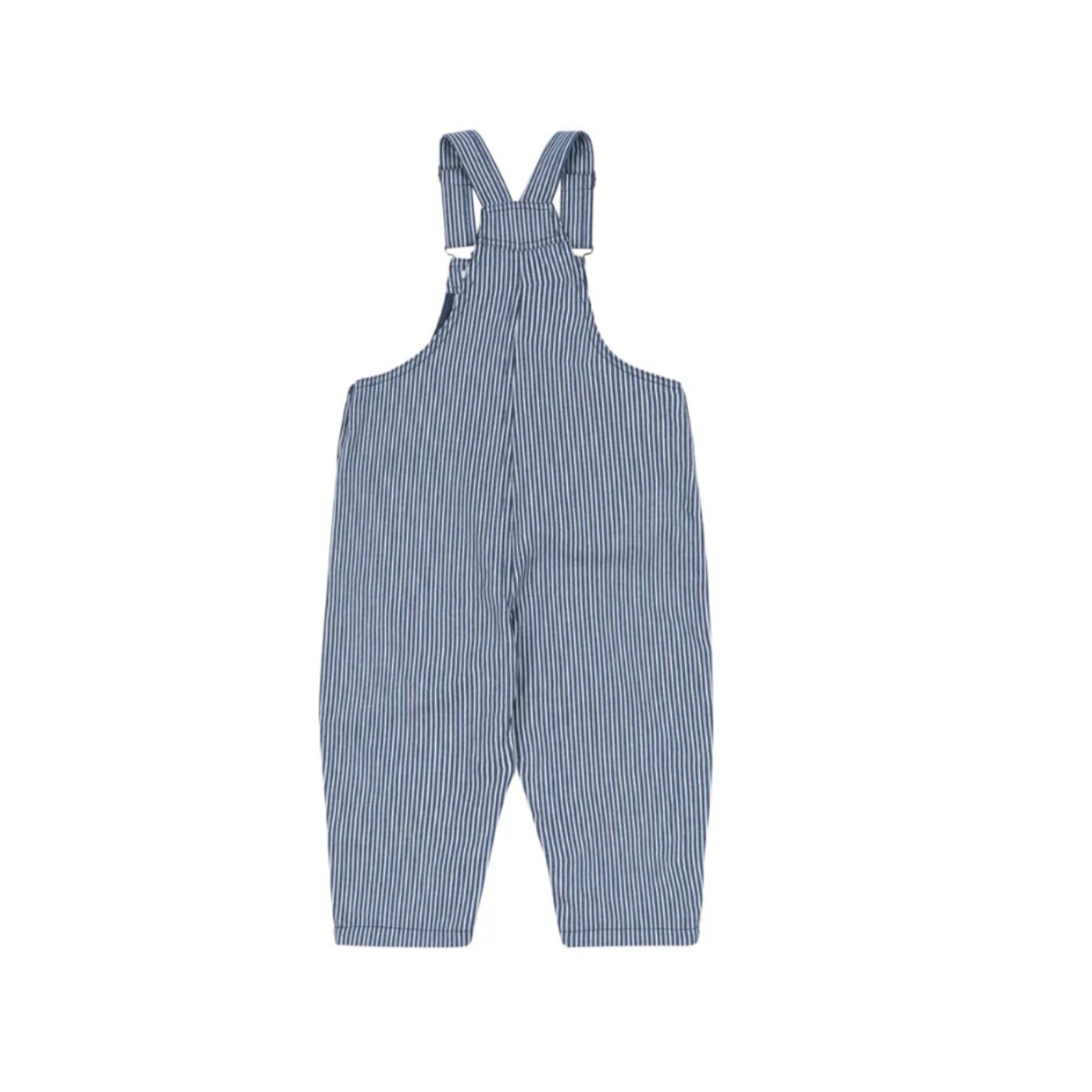 LUC OVERALLS - BLUE STRIPE