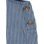 LUC OVERALLS - BLUE STRIPE