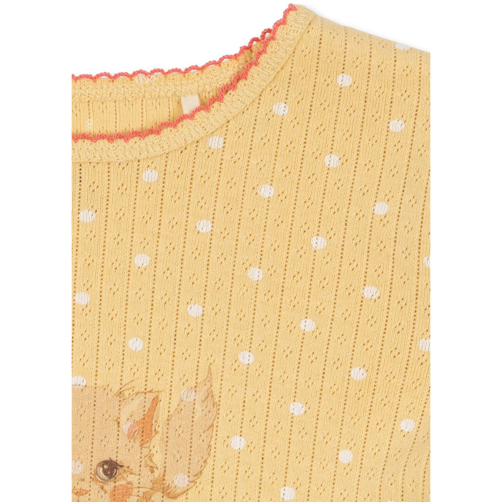 MINNIE BLOUSE - DOT GOLDEN