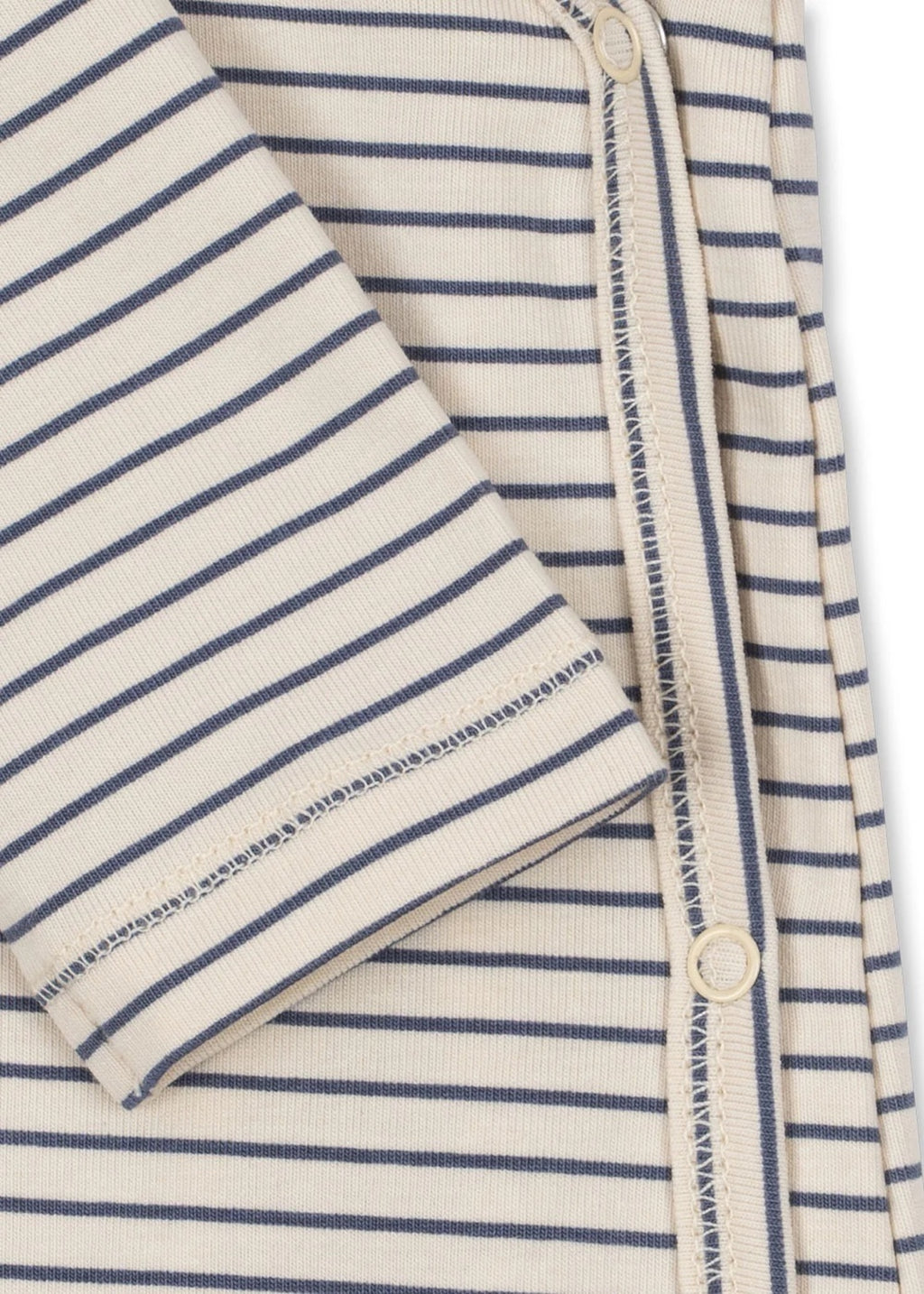 NEWBORN LONG SLEEVE ONESIE - STRIPE COMO