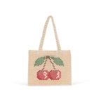KITTY PERLA HAND BAG - CHERRY