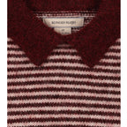 PIPO POLO SWEATER - MAHOGANY STRIPE