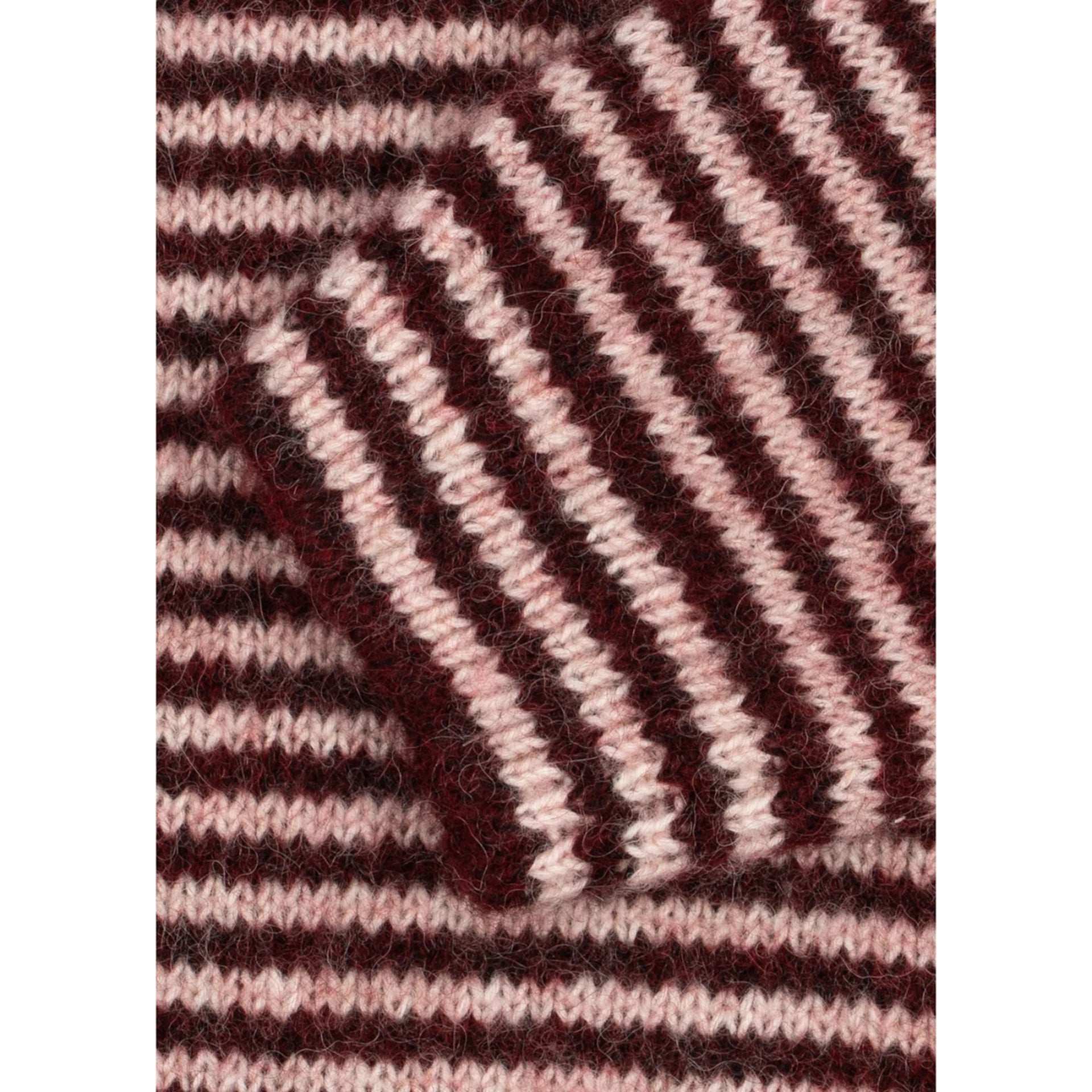 PIPO POLO SWEATER - MAHOGANY STRIPE