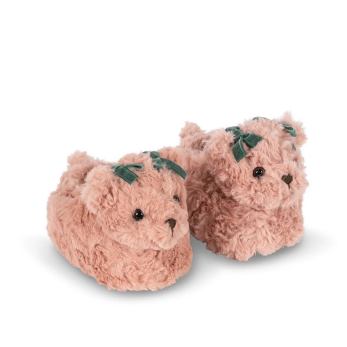 TEDDY FOOTIES - DUSTY PINK