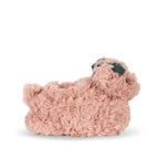 TEDDY FOOTIES - DUSTY PINK