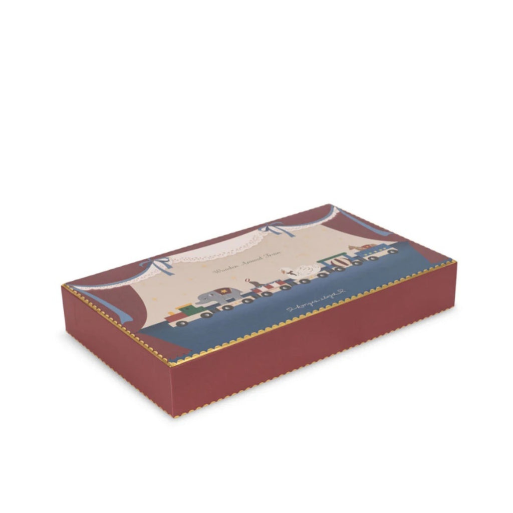 WOODEN ANIMAL TRAIN