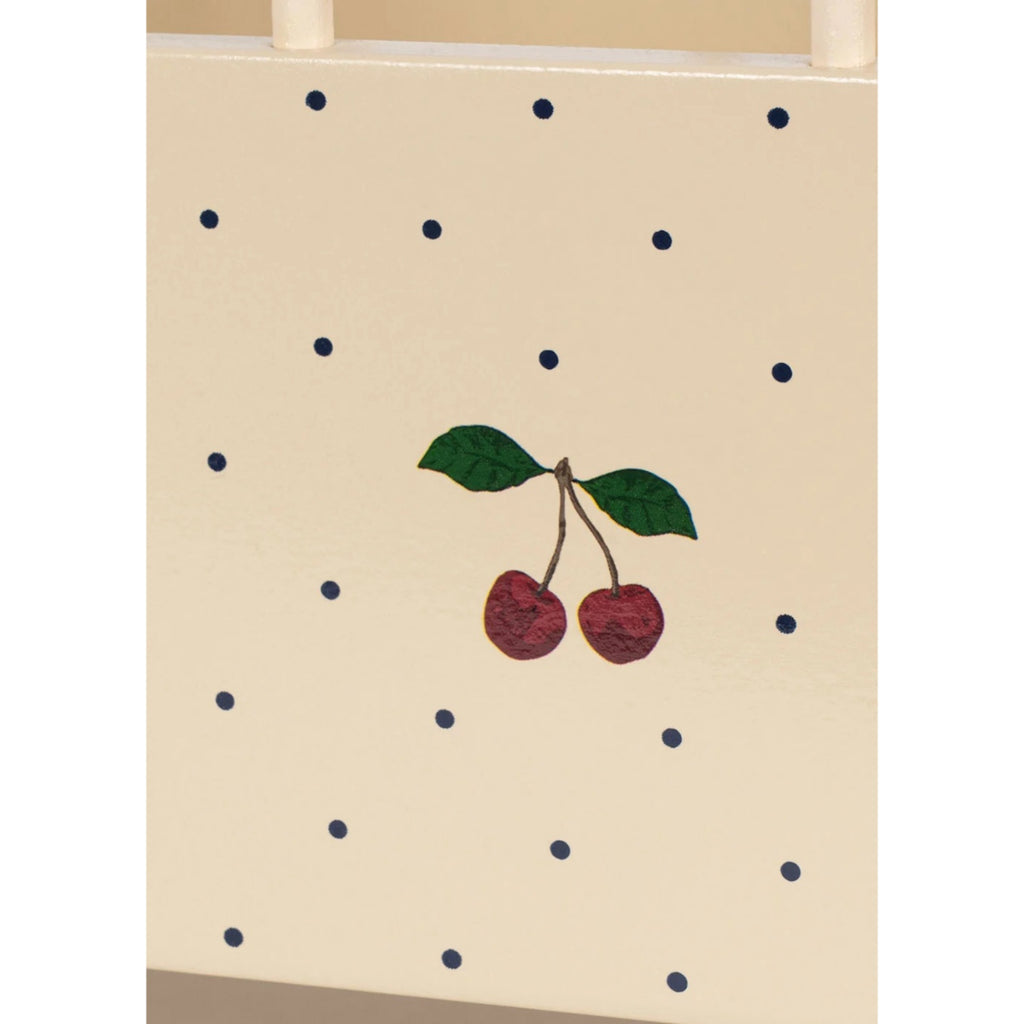 WOODEN DOLL BED - CHERRY