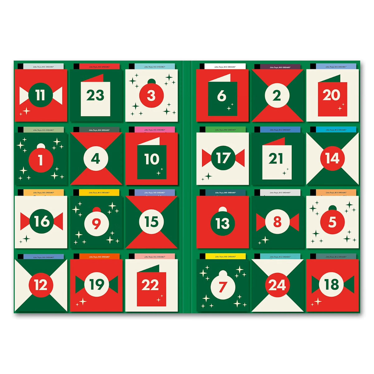 LITTLE PEOPLE BIG DREAMS - ADVENT CALENDAR BOOK COLLECTION