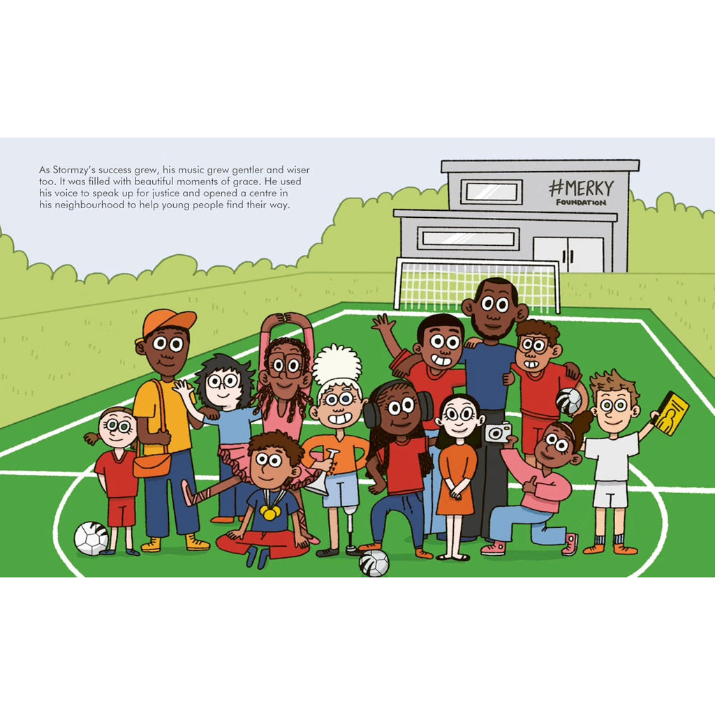 LITTLE PEOPLE, BIG DREAMS BOOK - STORMZY (4-7 YEARS)