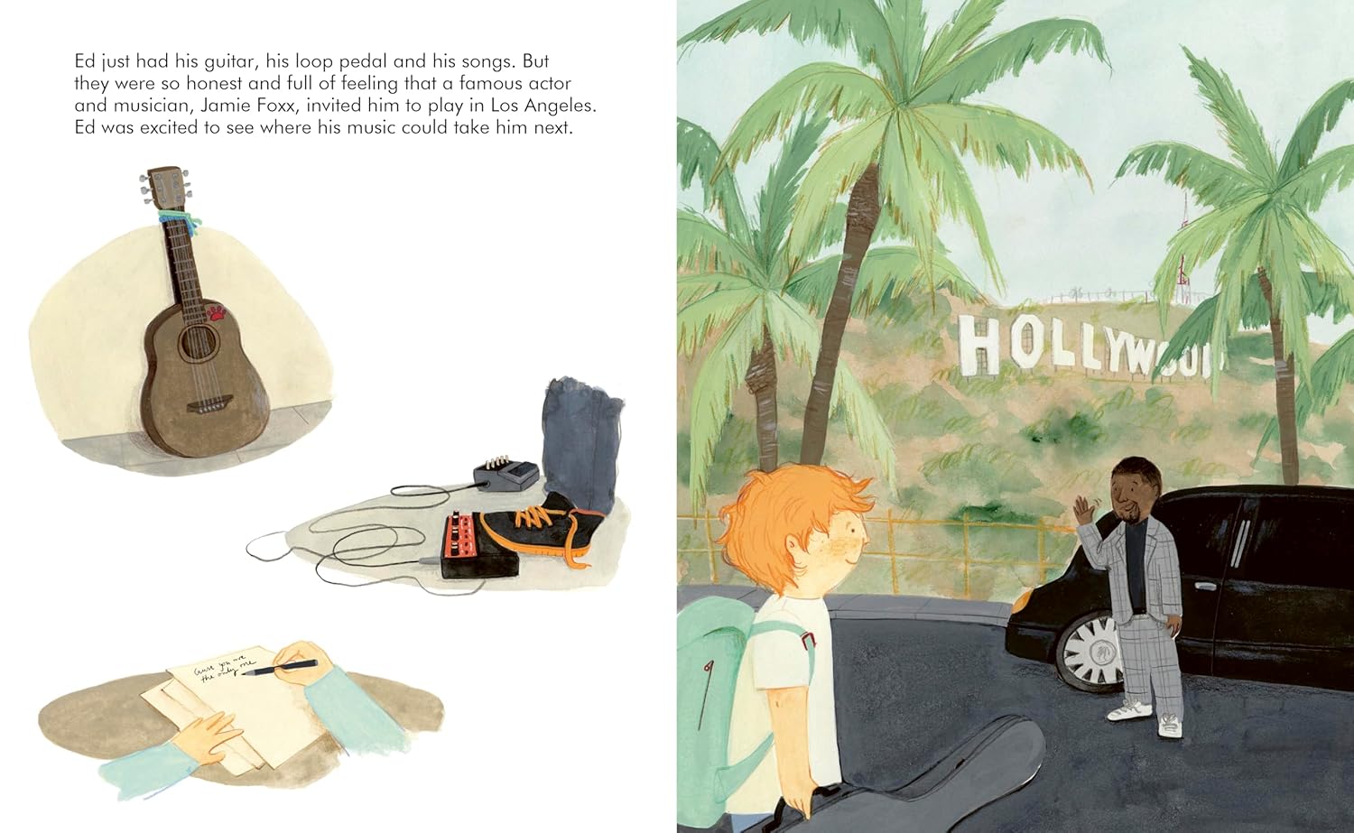 LITTLE PEOPLE, BIG DREAMS BOOK - ED SHEERAN (4-7 YEARS)