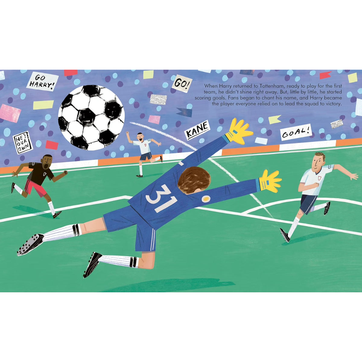 LITTLE PEOPLE, BIG DREAMS BOOK - HARRY KANE (4-7 YEARS)
