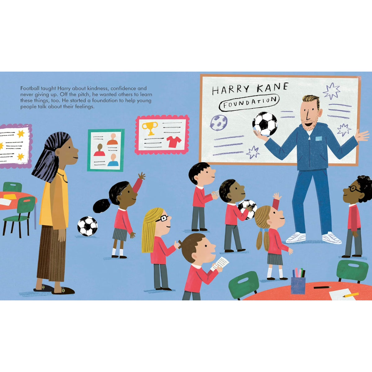 LITTLE PEOPLE, BIG DREAMS BOOK - HARRY KANE (4-7 YEARS)