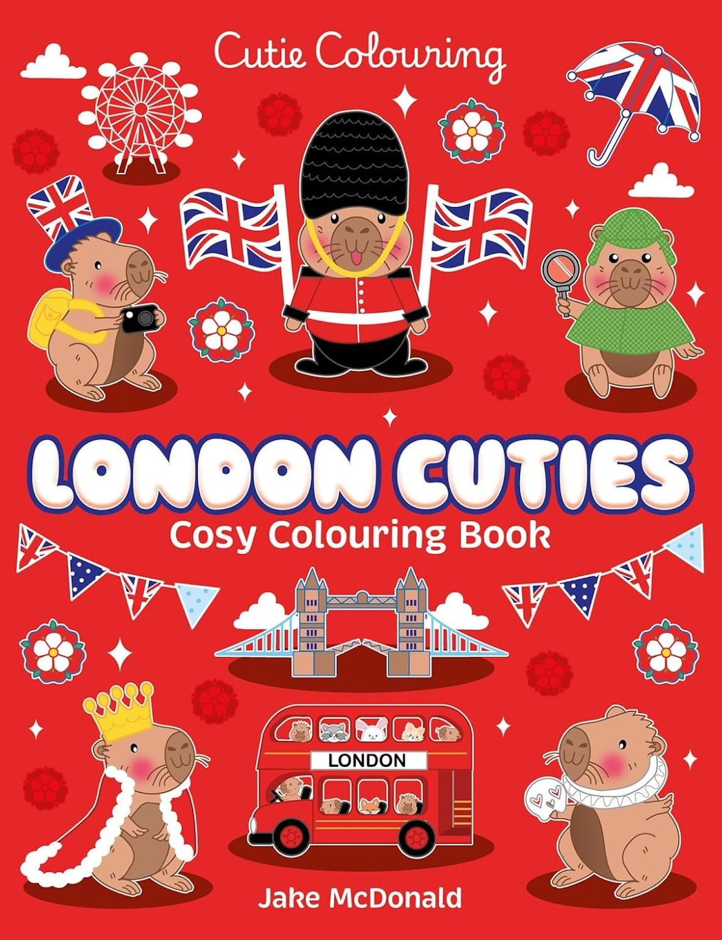 LONDON CUTIES COLOURING BOOK