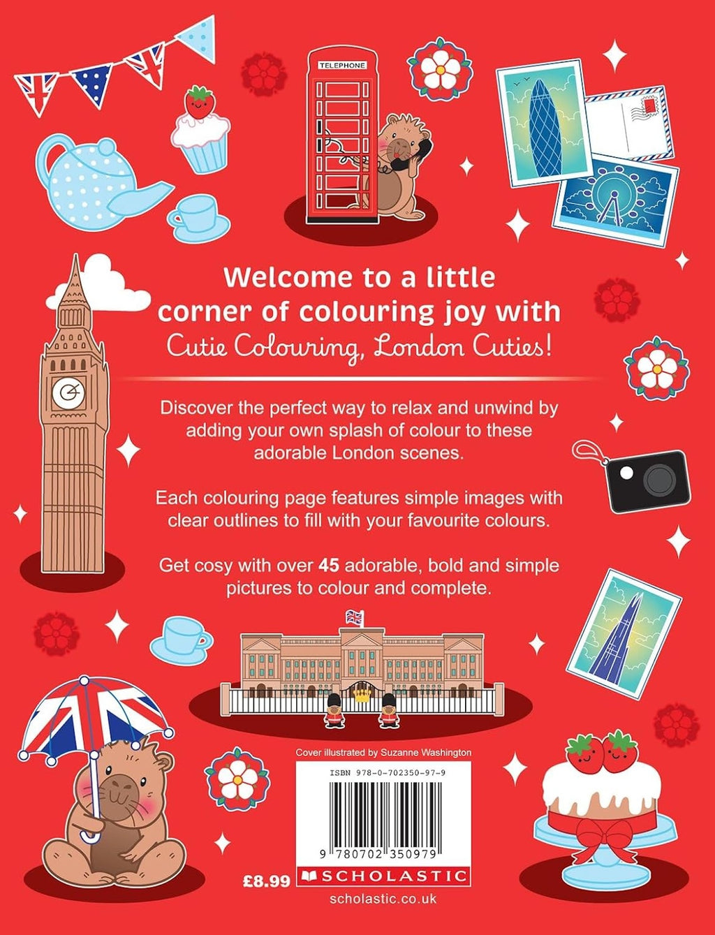 LONDON CUTIES COLOURING BOOK