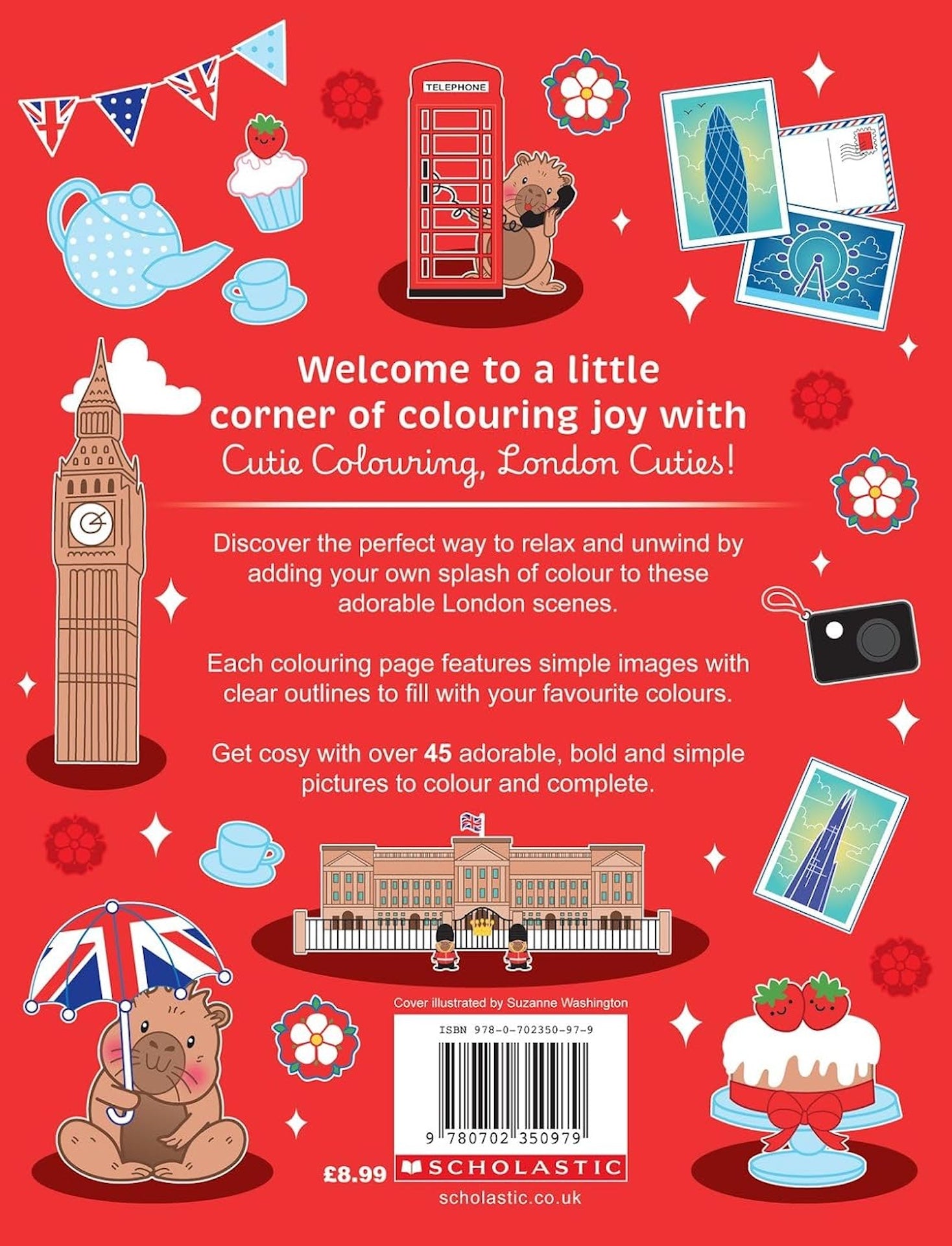 LONDON CUTIES COLOURING BOOK