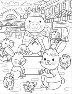 LONDON CUTIES COLOURING BOOK