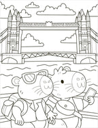 LONDON CUTIES COLOURING BOOK