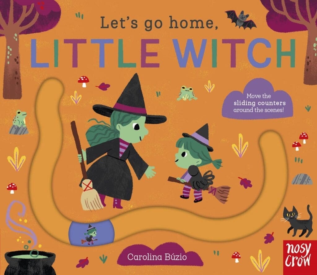 LET'S GO HOME LITTLE WITCH BOARD BOOK (2-5 YEARS)