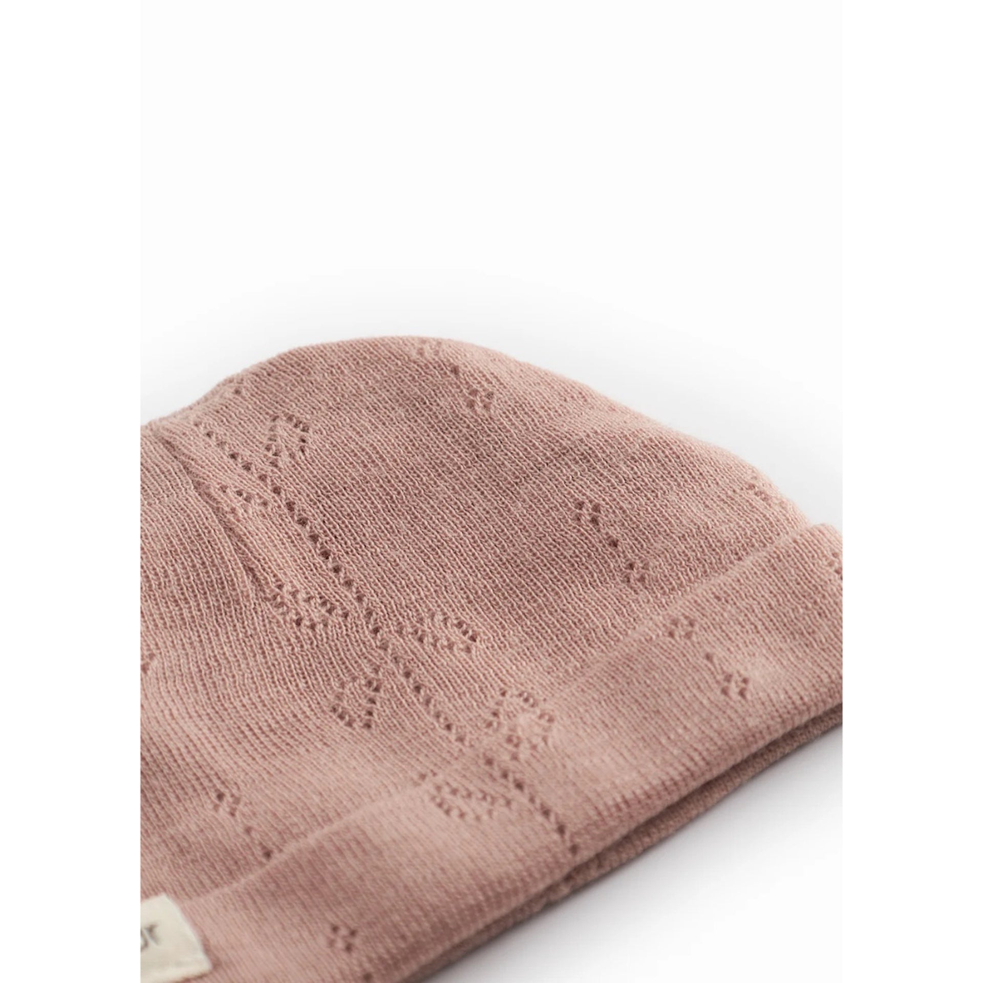 AIKO WOOL POINTELLE BABY HAT
