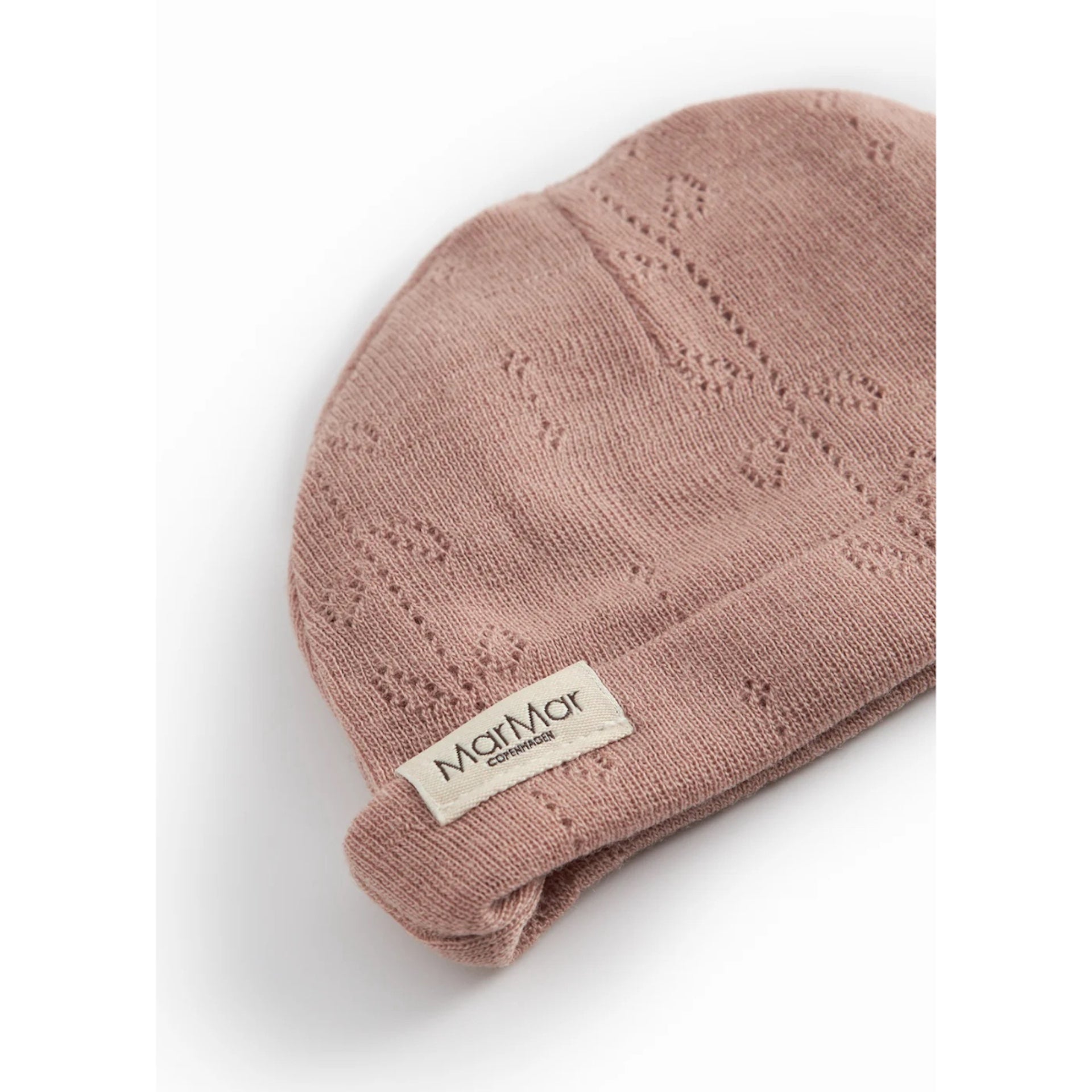 AIKO WOOL POINTELLE BABY HAT