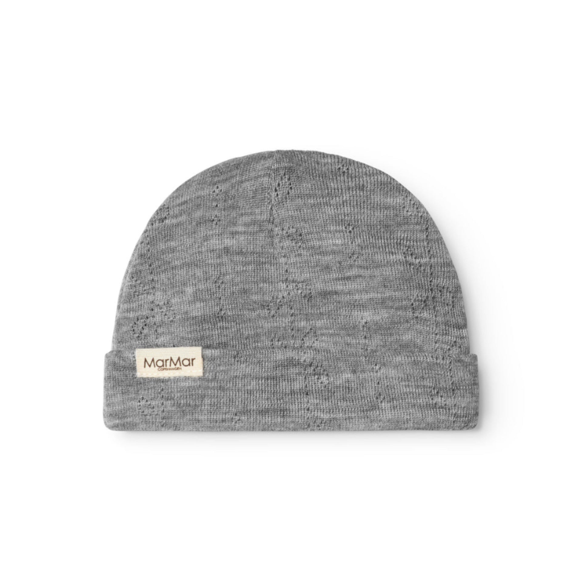 AIKO WOOL POINTELLE BABY HAT